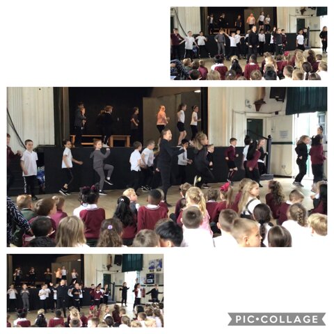 Image of Performing our dance for KS1 