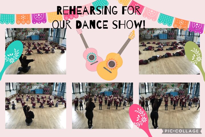 Image of Rehearsing for our Dance Show!