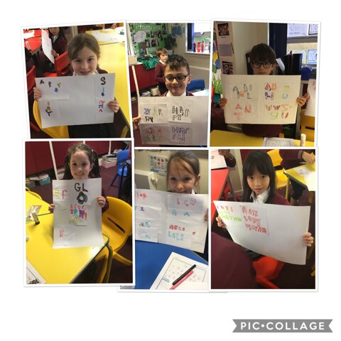 Image of DT - practising fonts for our moving storybooks 