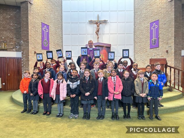 Image of Our lovely class mass 