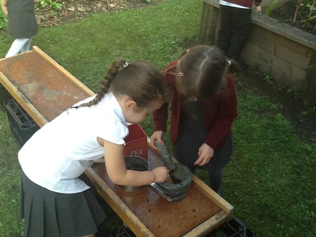 Image of Fun in the Mud Kitchen!