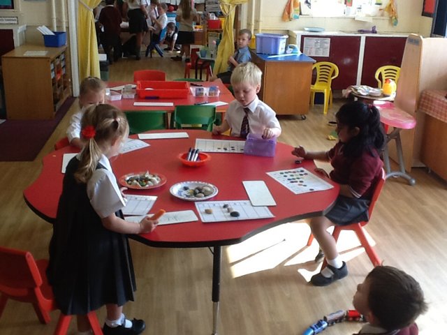 Image of We are super at counting in Reception!
