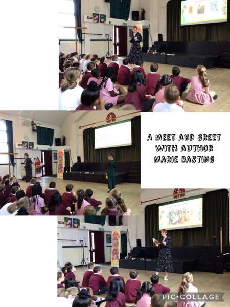 Image of An amazing talk with author Marie Basting!