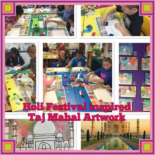 Image of Taj Mahal Artwork