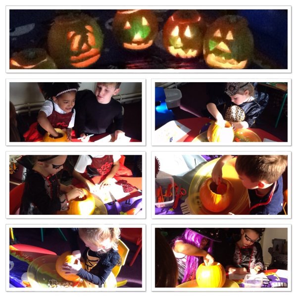 Image of Carving Pumpkins