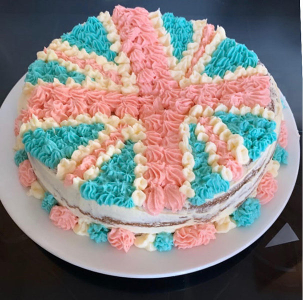 Image of Lily's VE Day cake ! 