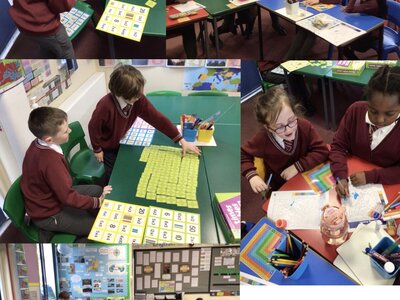 Image of Playing Games in Times Tables Club!
