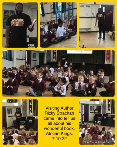 Image of Author visit - Ricky Strachan 