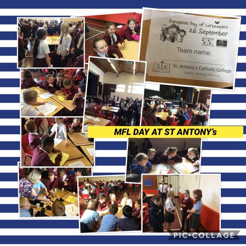 Image of Celebrating MFL Day at St Anthoy’s