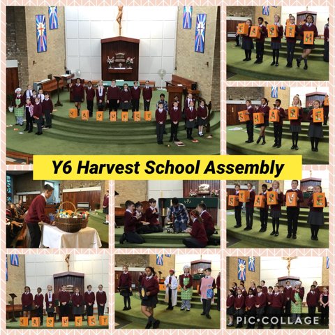 Image of Y6J Harvest School Assembly