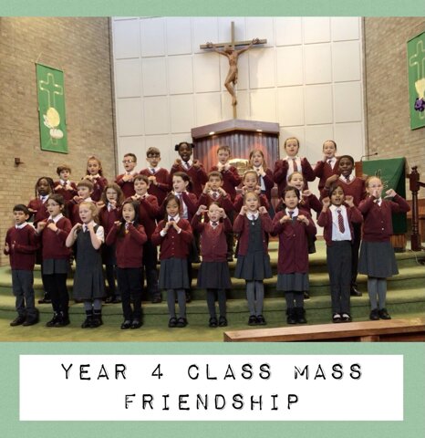 Image of Year 4 Mass - Friendship