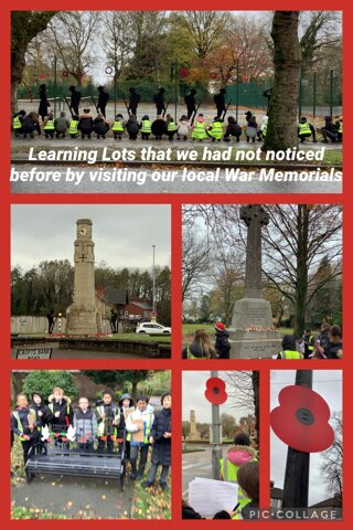 Image of Visiting our local War Memorials 