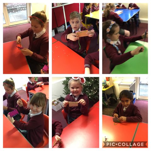 Image of Practising our sewing skills in DT 