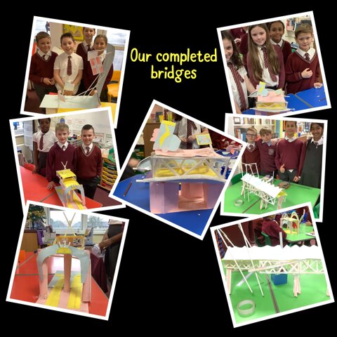 Image of Our completed bridges!