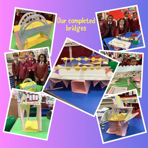 Image of Our completed bridges!