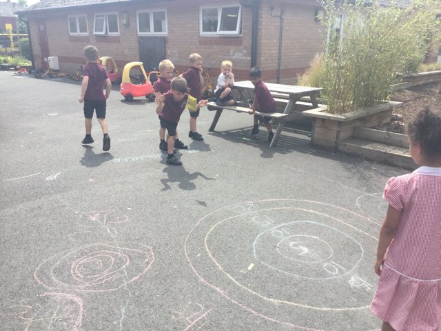 Image of Maths outdoors! 