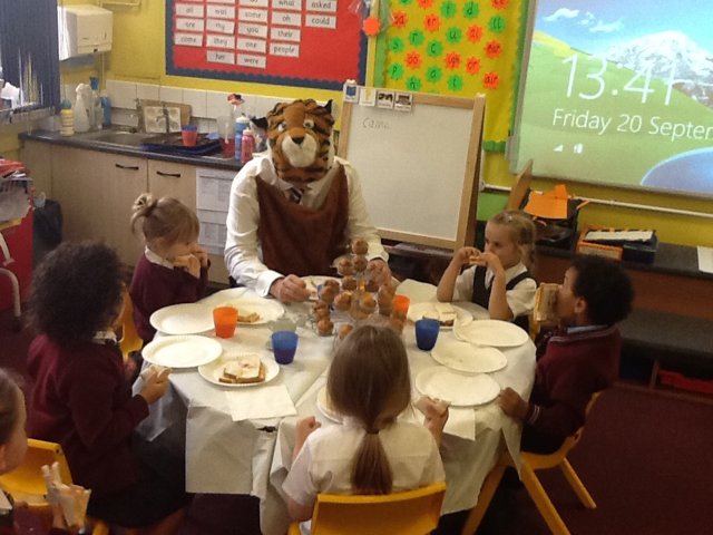 Image of The Tiger Who Came To Tea!