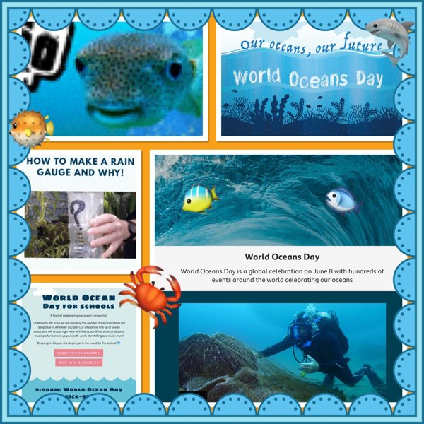 Image of Hello Year 4/5s it’s World Ocean Day 