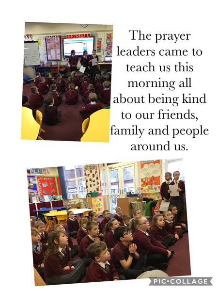 Image of A visit from our prayer leaders - Let’s be kind!