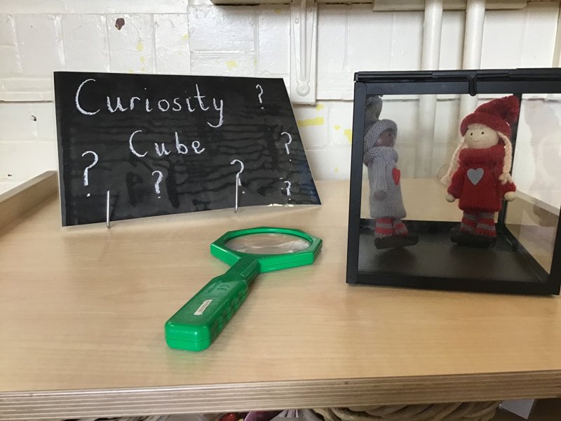 Image of Look who have appeared in our Curiosity Cube!