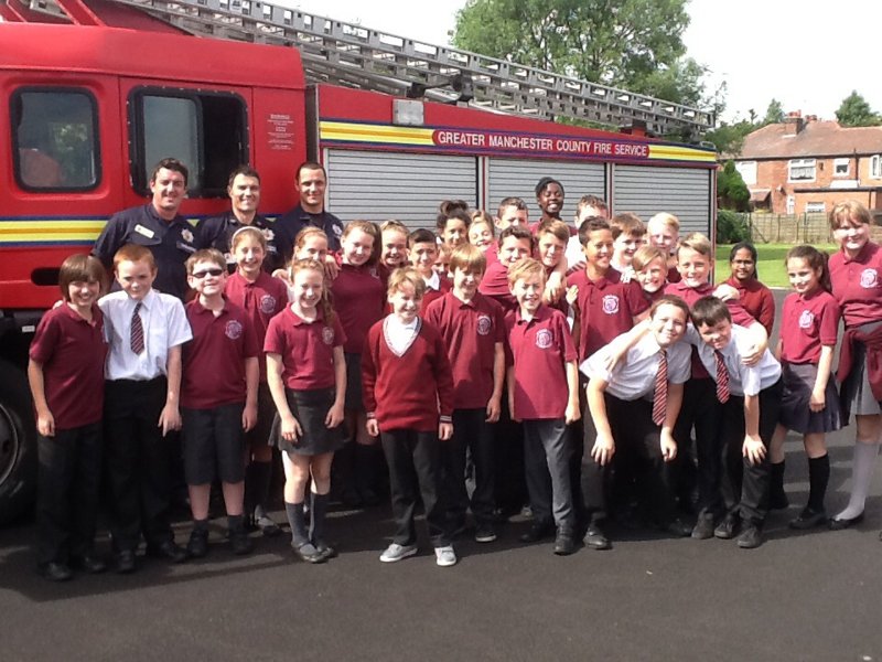Image of Greater Manchester Fire Service Visit
